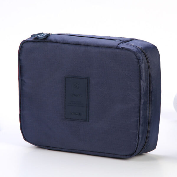 Portable Cosmetic Bag Waterproof Divider Multi-grid Pockets Toiletry Bags Travel Storage Handbags Women Make Up Bag - Image 9