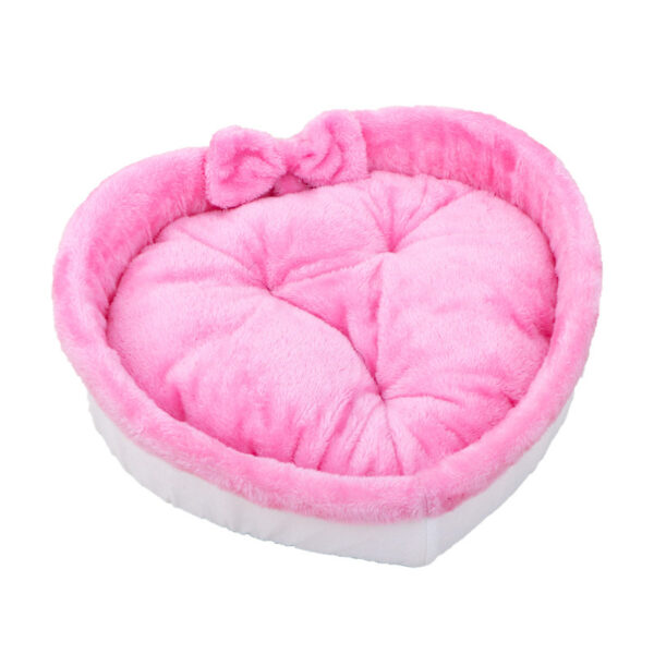 Heart Shape Soft Cozy Cat Pet Bed For Large Small Puppy Dog Cute Warm Cushion Litter Nest Basket Kennel Kitten House Accessories - Image 10