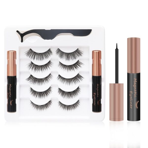 No Glue Waterproof Magnetic Lashes Eyeliner Magnetic Kit - Image 8