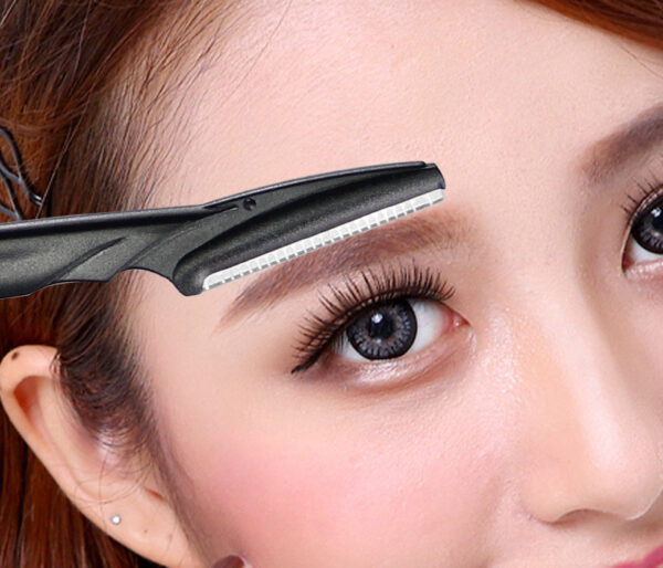 Professional Stainless Steel Eyebrow Trimming Tool Set - Image 6