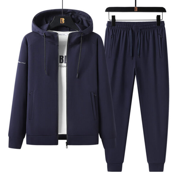 Spring And Autumn Men's Sports And Leisure Suit - Image 9