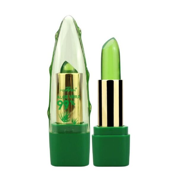 Aloe Vera Gel Color Changing Lipstick Gloss  Moisturizer Anti-drying Desalination Fine-grain Lip Blam Care - Image 7