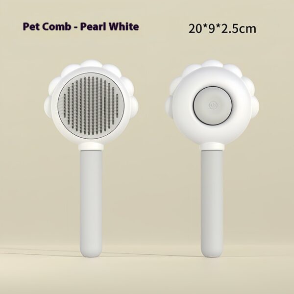 2 In 1 Self Cleaning Dog Brush Comb With Spray Pets Grooming Hair Remover Combs Brush Floating Hair Pet Grooming Brush Pet Products - Image 6