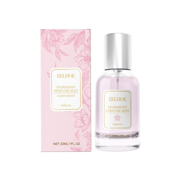 EELHOE Cherry Blossom Body Hair Eau De Parfum Spray Elegant Dating Atmosphere Natural Niche Eau De Parfum Spray - Image 2