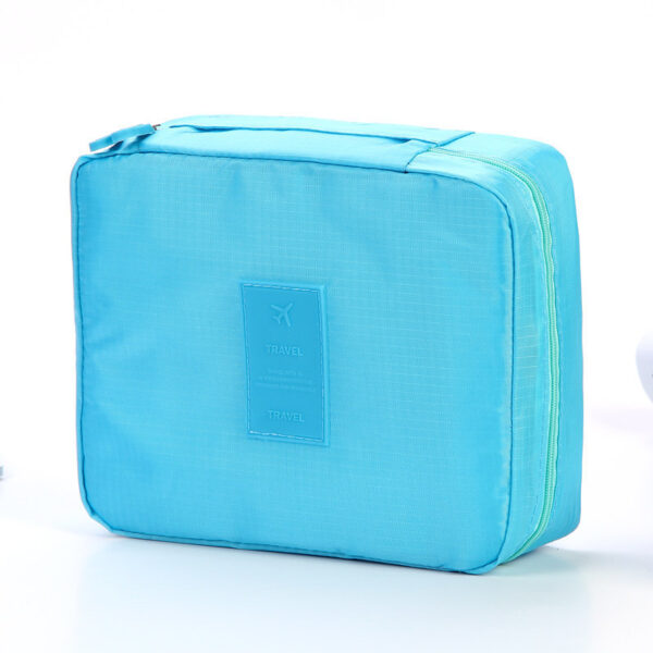 Portable Cosmetic Bag Waterproof Divider Multi-grid Pockets Toiletry Bags Travel Storage Handbags Women Make Up Bag - Image 6