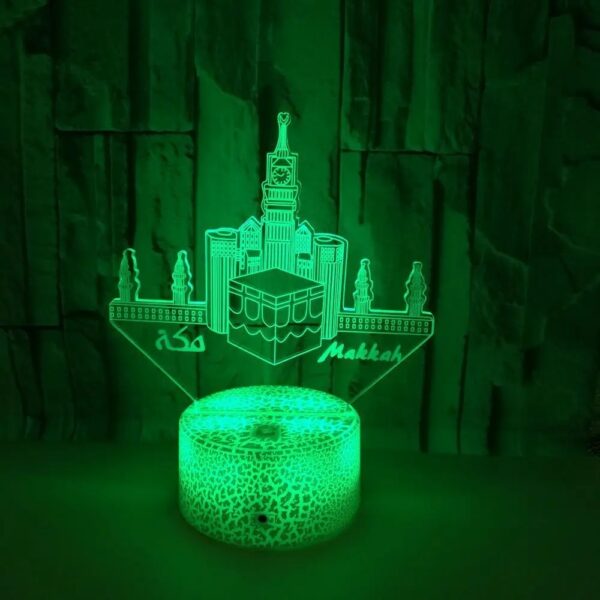 Home Touch Color Changing Acrylic 3D Night Light - Image 3