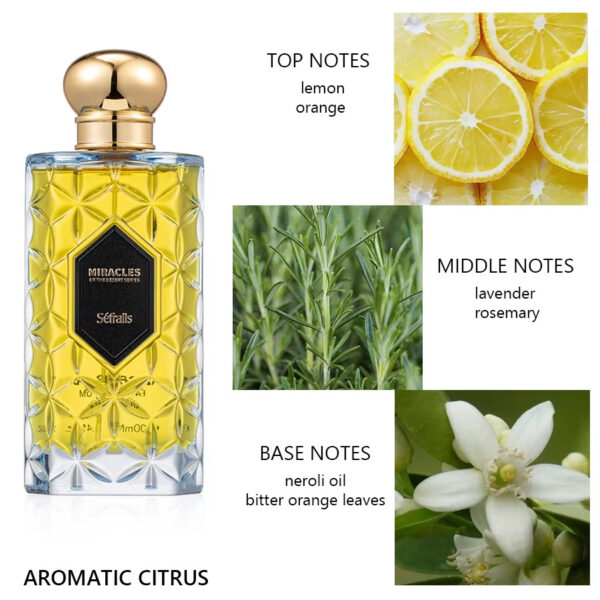 Sefralls Azure Miracle Perfume Cologne Fragrance Versatile And Long Lasting Fresh Romantic Luxury Perfumes Vibrant Perfume - Image 3