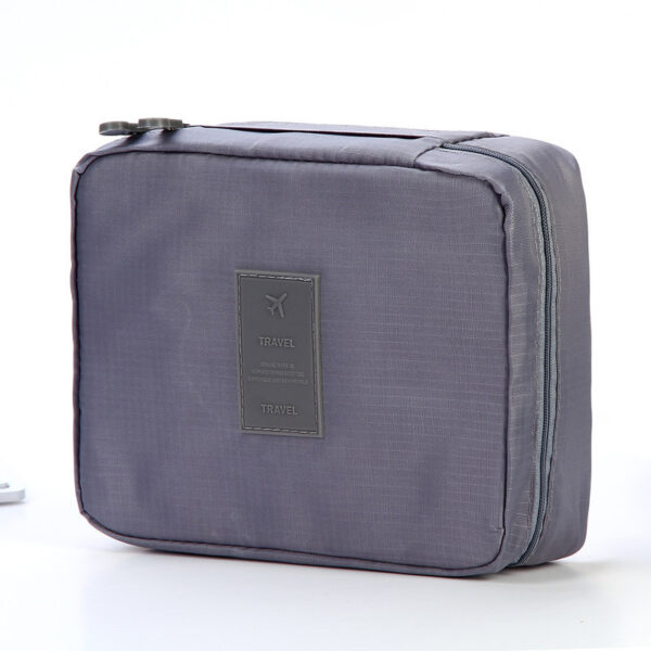 Portable Cosmetic Bag Waterproof Divider Multi-grid Pockets Toiletry Bags Travel Storage Handbags Women Make Up Bag - Image 7