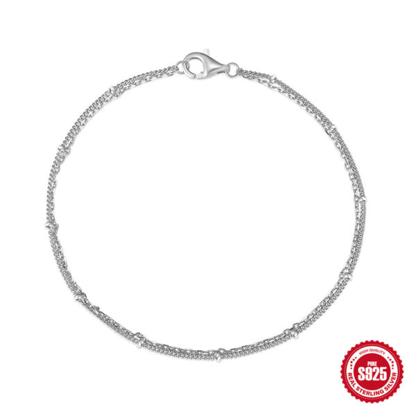 S925 Sterling Silver Daily Matching Bracelet For Women - Image 3