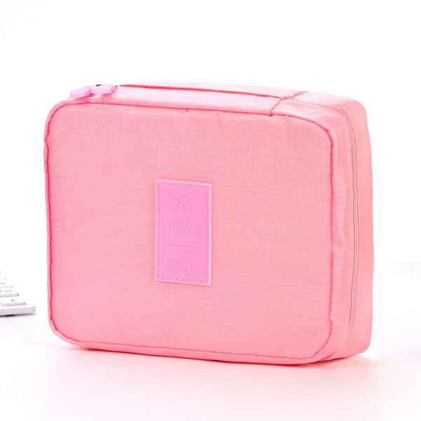 Portable Cosmetic Bag Waterproof Divider Multi-grid Pockets Toiletry Bags Travel Storage Handbags Women Make Up Bag - Image 10