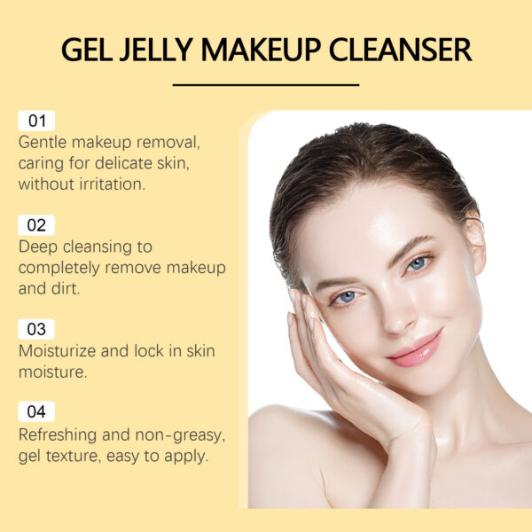 Turmeric Makeup Remover Gel Cleansing Facial - Image 3