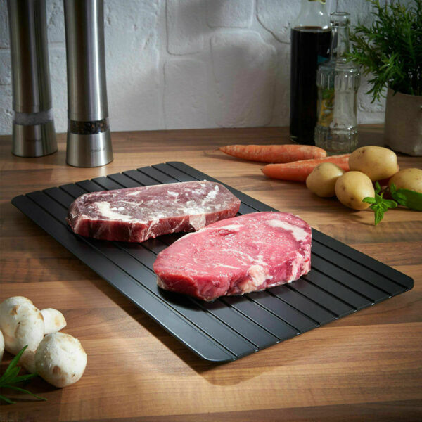 Fast Defrost Tray Fast Thaw Frozen Food Meat Fruit Quick Defrosting Plate Board Defrost Tray Thaw Master Kitchen Gadgets - Image 3