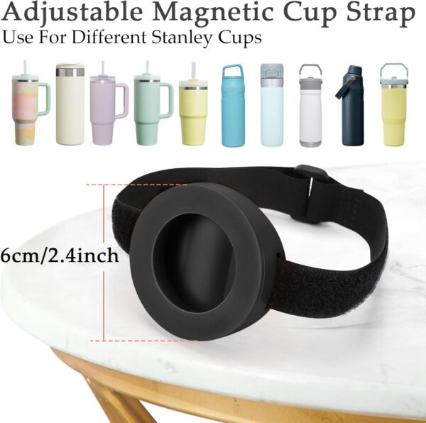 Universal Adjustable Magnetic Cup With Phone Holder - Image 5