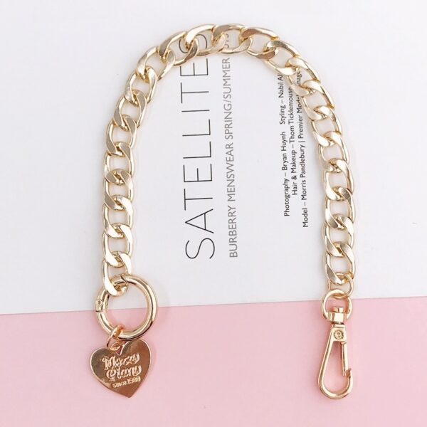 Yilian New Electroplated Metal Heart Bracelet - Image 3