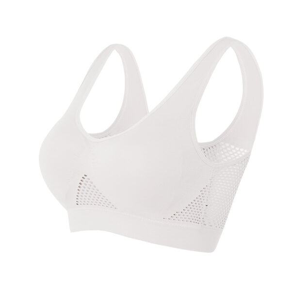 Women's Mesh Thin Sports Yoga Bra - Image 5