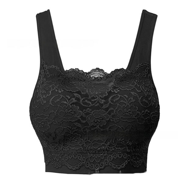 Foreign Trade Sexy Lingerie Lace Stitching Sports Bra