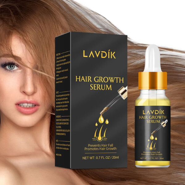 Damaged Hair Repair Women Men's Fast Hair Growth Essence Oil Anti-hair Loss Lotion - Image 6