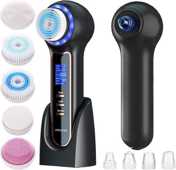 Multifunctional Face Cleaning Brush Blackhead Remover Electric Facial Brush Pore Facial Cleansing Machine - Image 8