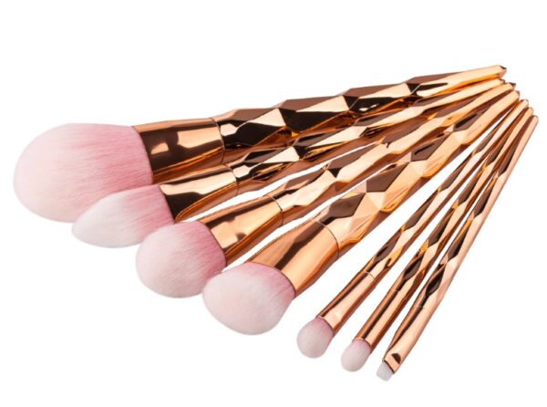 7 makeup brushes, makeup tools, diamond makeup brush foundation brush - Image 6