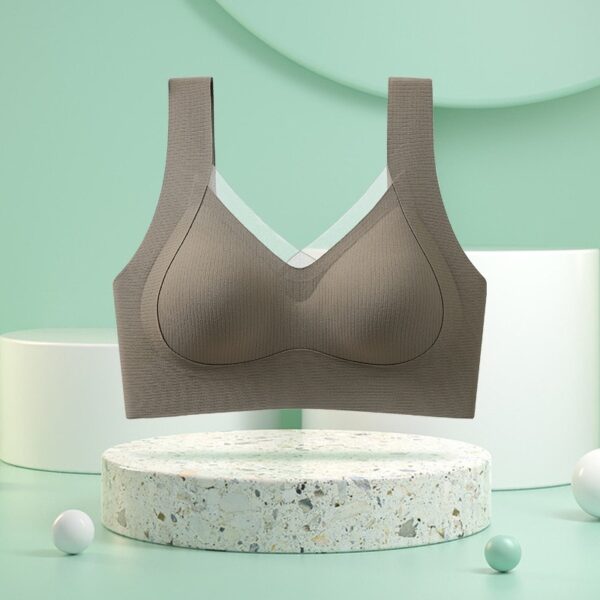 Women's Solid Color Back Anti Gravity Bra - Image 2