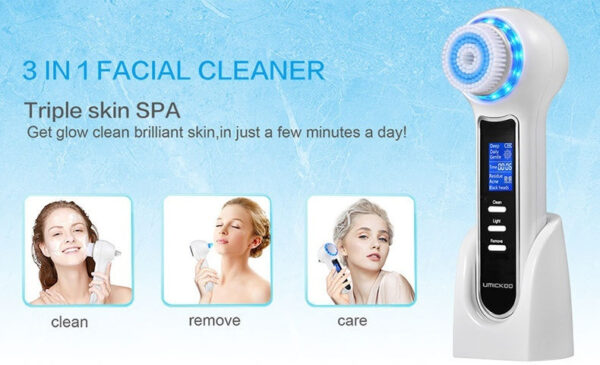 Multifunctional Face Cleaning Brush Blackhead Remover Electric Facial Brush Pore Facial Cleansing Machine - Image 9