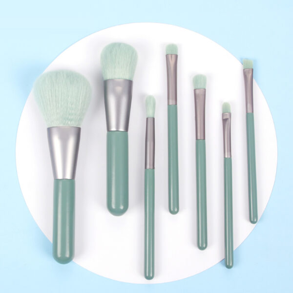 Makeup, Blush, Eyeshadow and Lip Brush Set of 7 Makeup Brushes - Image 6