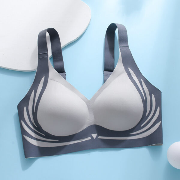 Breast Holding Soft Support Underwear Women's Adjustable Bra - Image 9