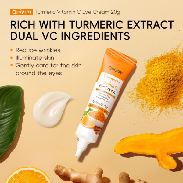 Turmeric Vitamin C Eye Cream 15g Moisturizing - Image 3