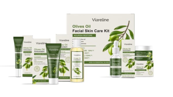 Olive Oil Facial Skincare Set - Image 2