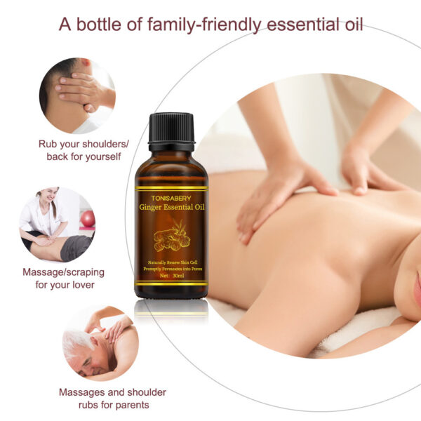 Beauty Skin Care Ginger Massage Essential Oil - Image 7