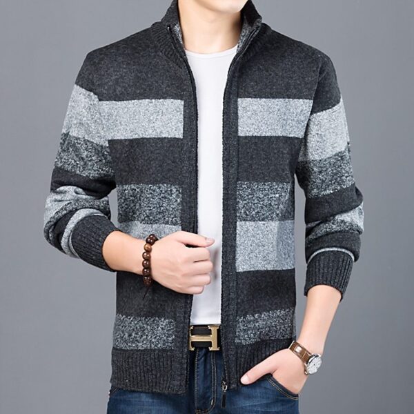 knitted cardigan Korean - Image 2