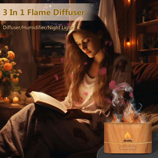 Sophia Flame Aroma Diffuser - Image 3