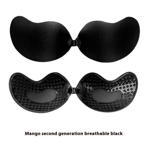 Invisible One-piece Silicone Lycra Gathering Bra Breast Pad Without Steel Ring - Image 5