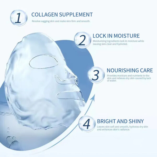 Whitening Collagen Hydrating Mask Hydrates - Image 4