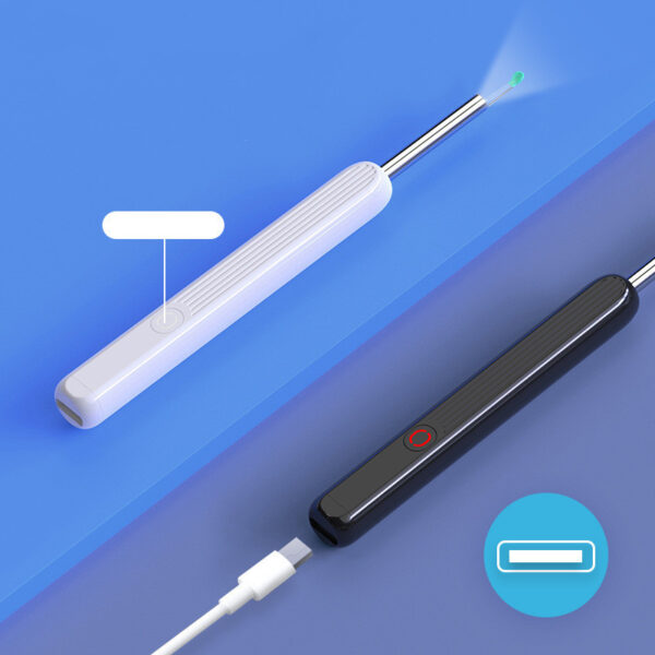 Ear Cleaner Otoscope Ear Wax Removal Tool With Camera LED Light Wireless Ear Endoscope Ear Cleaning Kit For I-phone - Image 4