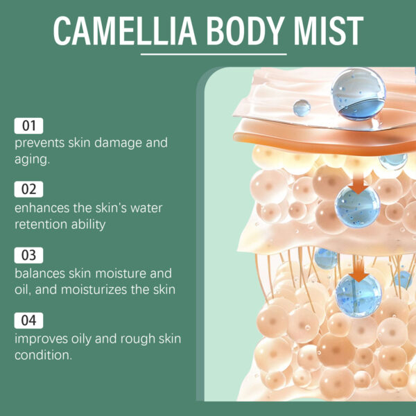 Camellia Body Lotion Body Skin Refreshing Care - Image 5