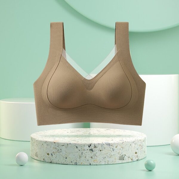 Women's Solid Color Back Anti Gravity Bra - Image 6