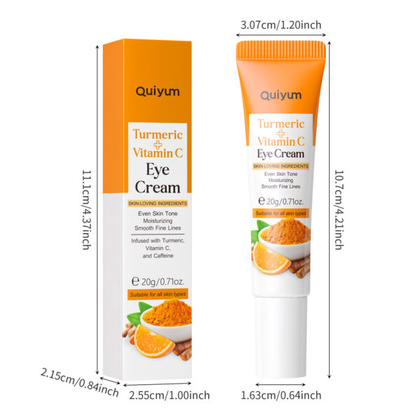 Turmeric Vitamin C Eye Cream 15g Moisturizing - Image 2