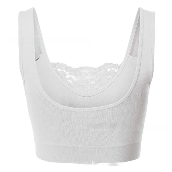 Foreign Trade Sexy Lingerie Lace Stitching Sports Bra - Image 2