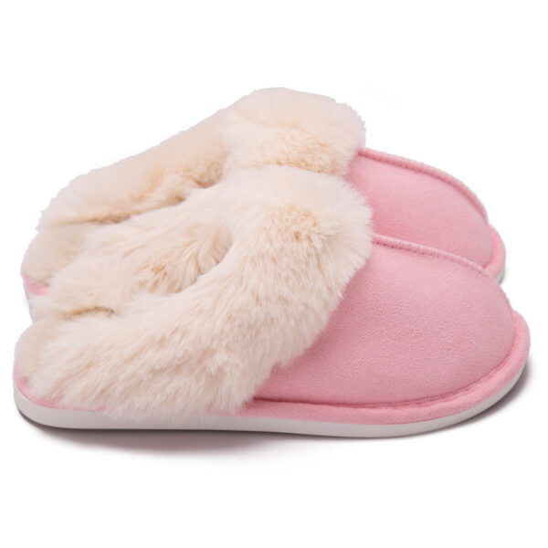 Fur Furry Slippers Women Winter Warm Plush House Shoes - Image 5