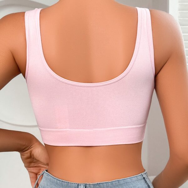 Women's Underwear Sports Comfortable Breathable Top Support Hollow Bra - Image 2