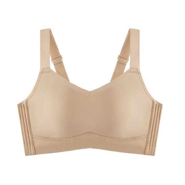 Seamless Women's Big Chest Small And Thin Bra - Image 3