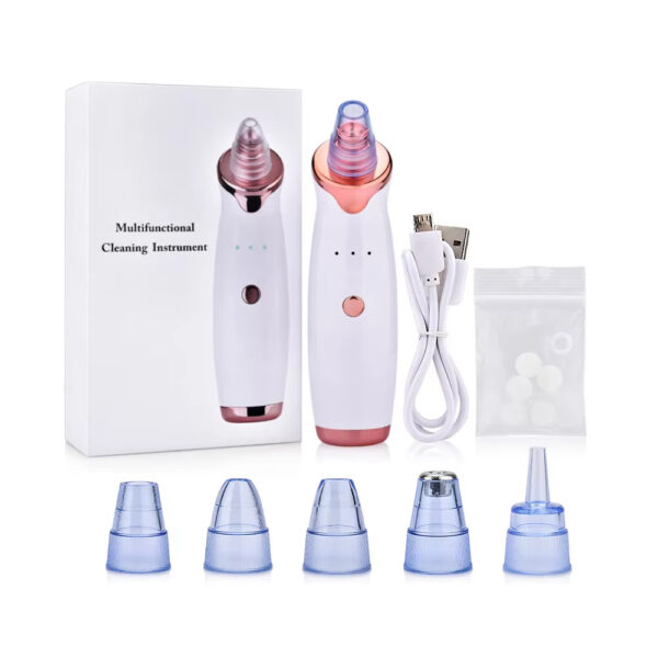 Blackhead Remover Pore Acne Pimple Removal Face T Zone Nose Water Bubble Cleaner Vacuum Suction Facial Diamond Steamer Oil Dirty - Image 4