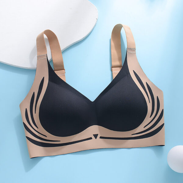 Breast Holding Soft Support Underwear Women's Adjustable Bra - Image 10