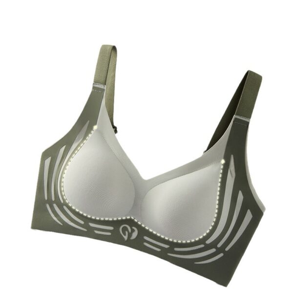 Plus-size Sports Bra With Soft Support Adjustment - Image 4