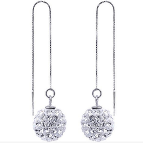 Crystal Earring Earrings Korea Korean Style Earrings Fashion Jewelry