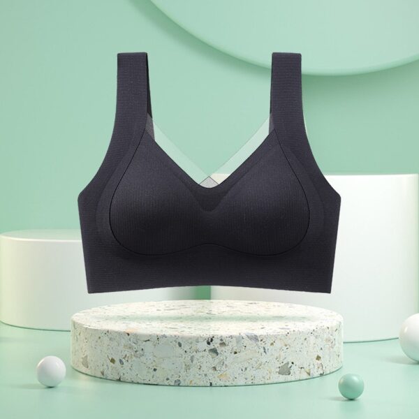 Women's Solid Color Back Anti Gravity Bra - Image 5