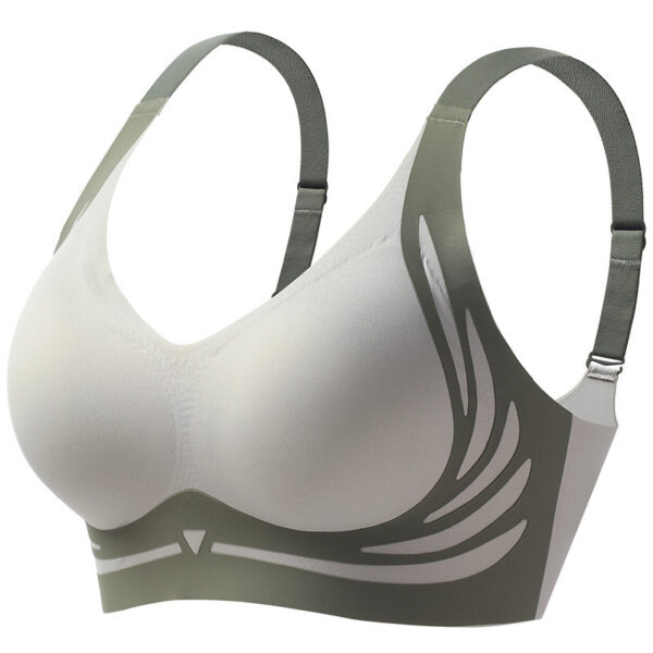 Breast Holding Soft Support Underwear Women's Adjustable Bra - Image 3