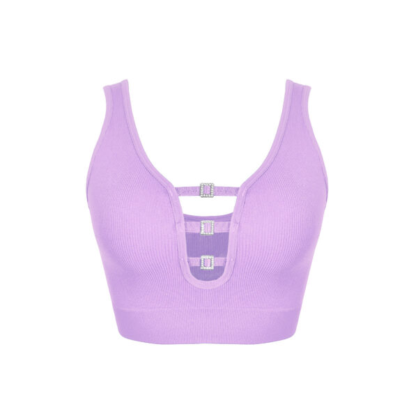 Women's Underwear Sports Comfortable Breathable Top Support Hollow Bra - Image 5