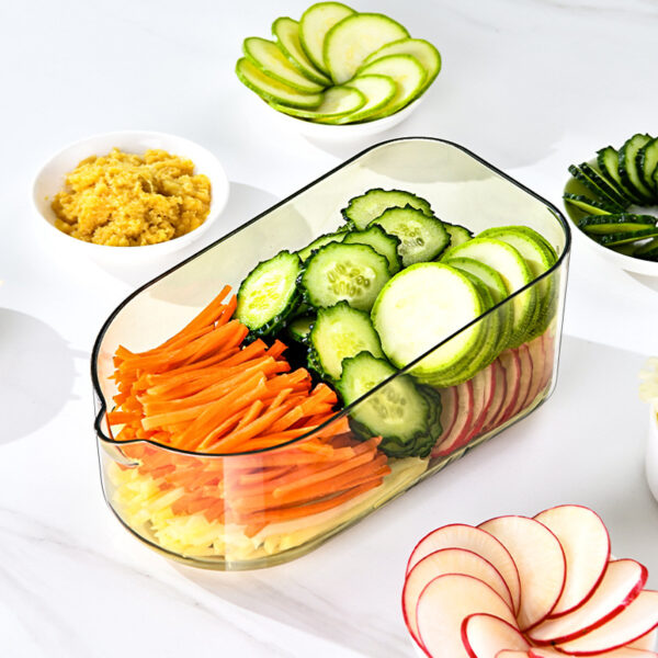 Multifunction Transparent Vegetable Cutter Steel Blade Potato Slicer Fruit Shred Dicing Blades Carrot Cheese Grater Chopper Kitchen Gadgets - Image 5